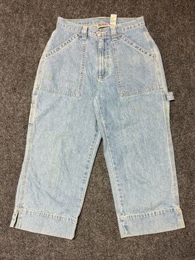 Vintage 90s Basic Editions Capri Denim Jeans High Rise 26